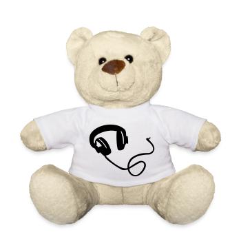 Casque - Nounours - blanc - Devant
