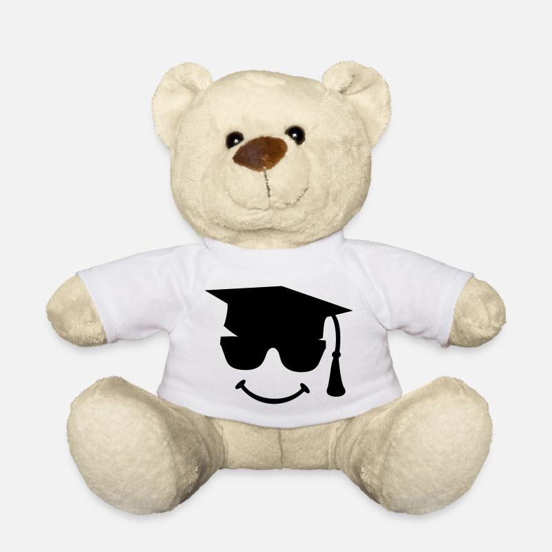 Doktorhut Doktorand Doktortitel student studium - Teddy - Weiß