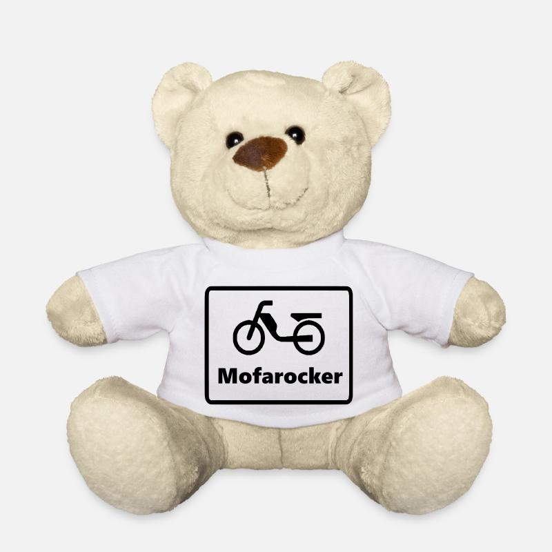 Mofarocker - Teddy - Weiß