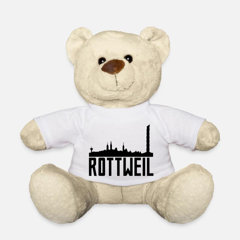 rottweil - Nounours - blanc