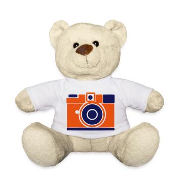 appareil photo camera - Nounours - blanc - Devant