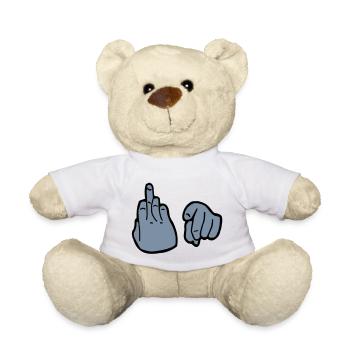 Fuck You - Teddy - Weiß - Vorne
