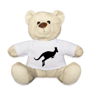 kangaroo 01 - Teddy - Weiß - Vorne