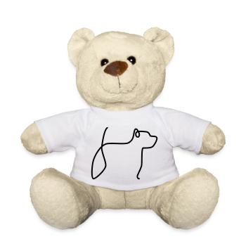 West Higland Terrier - Teddy Bear - white - Front