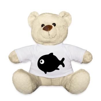 fish - Teddy Bear - white - Front