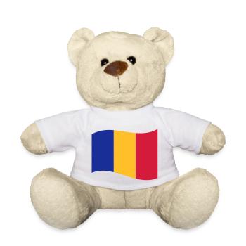 romania - Nounours - blanc - Devant