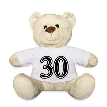 30 - Nounours - blanc - Devant