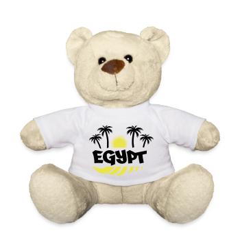 Egypt - Teddy Bear - white - Front