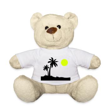 Île Palm - Nounours - blanc - Devant