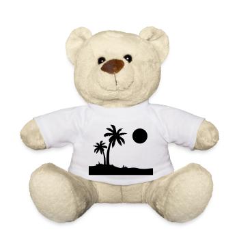 Île Palm - Nounours - blanc - Devant