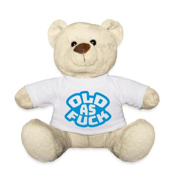 old AF Text Logo - Teddy - Weiß - Vorne