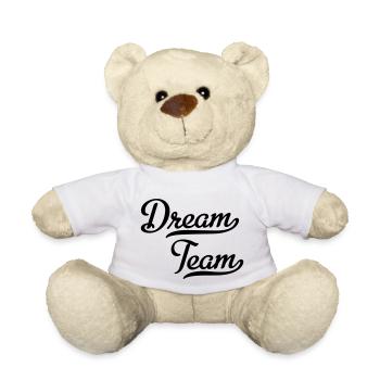 Dream Team - Teddy Bear - white - Front