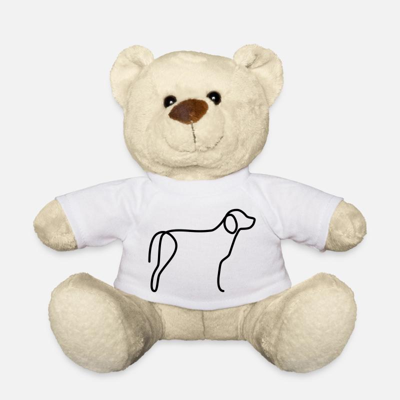 Beagle - Teddy - Weiß