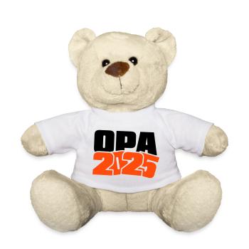 Opa 2025 - Teddy - Weiß - Vorne