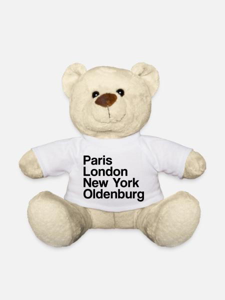 ParisLondonNewYork - Teddy - Weiß