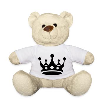 couronne - Nounours - blanc - Devant