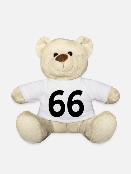 66 - Teddy Bear - white