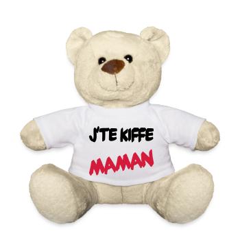 Ich hab dich lieb, Mama - Teddy - Weiß - Vorne