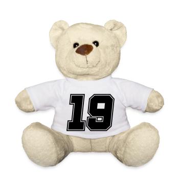 19 - Nounours - blanc - Devant