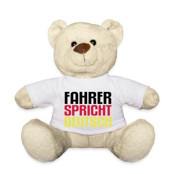 fahrer spricht deustch - Teddy - Weiß - Vorne