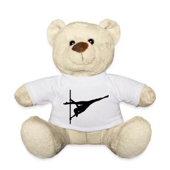 Pole dance, Artistik - Teddy - Weiß - Vorne