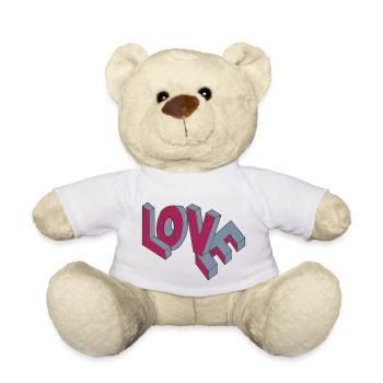 Voler LOVE - Nounours - blanc - Devant