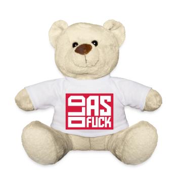 old AF Text Logo - Teddy - Weiß - Vorne