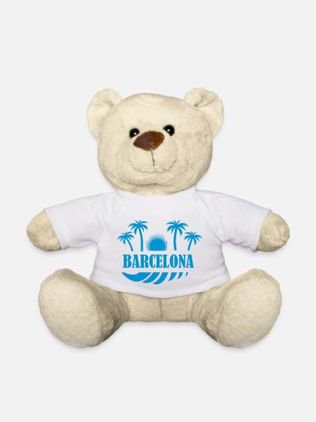 barcelona - Teddy - Weiß
