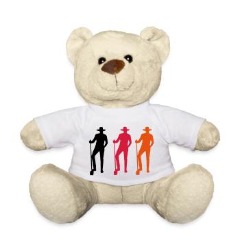 farmer farbig - Teddy - Weiß - Vorne