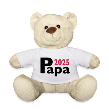 Papa 2025 - Teddy - Weiß - Vorne