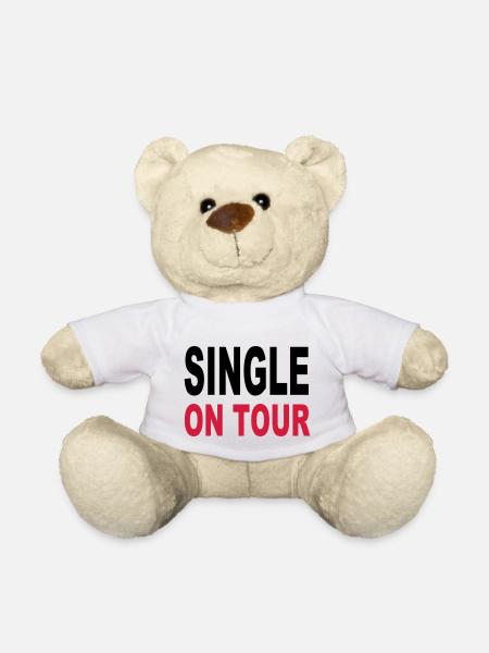 Single - Nounours - blanc