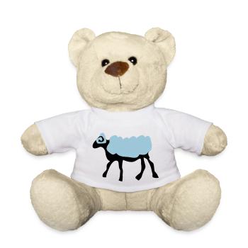 sheep_farm_animal - Nounours - blanc - Devant
