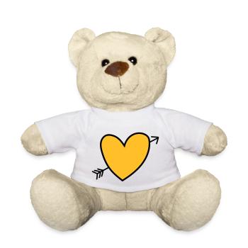 Heart - Teddy - Weiß - Vorne
