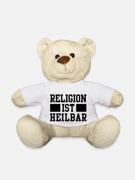 Religion ist heilbar - Teddy - Weiß