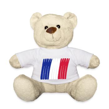 tricolore france - Teddy - Weiß - Vorne