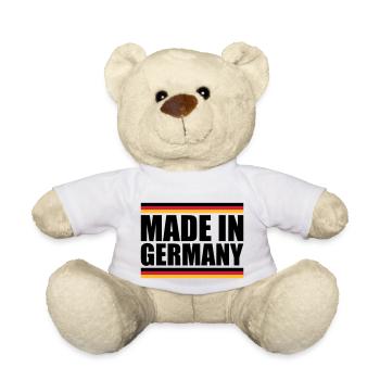 Fabriqué en Allemagne - Nounours - blanc - Devant
