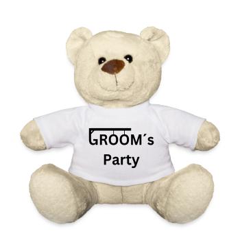 Groom ́s Party - Enterrement de vie de garçon/JGA - potence - Nounours - blanc - Devant