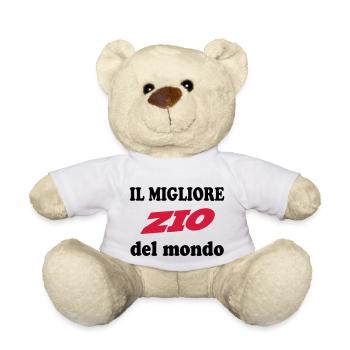 Il migliore ZIO del mondo - Teddy - Weiß - Vorne