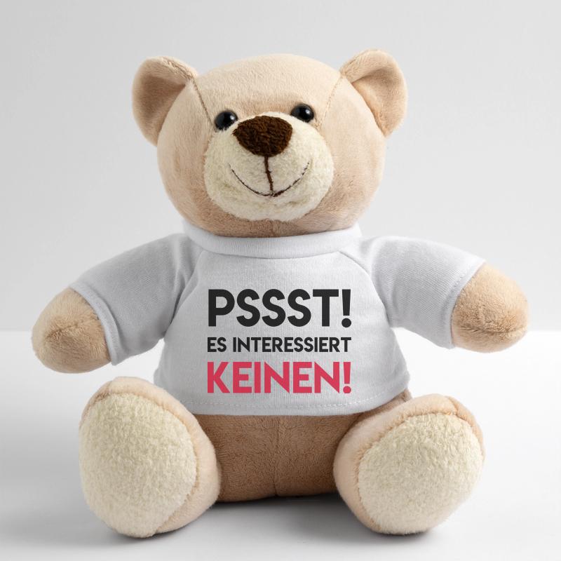 PSSST REST IS NOT A GIFT Gift Teddy Bear