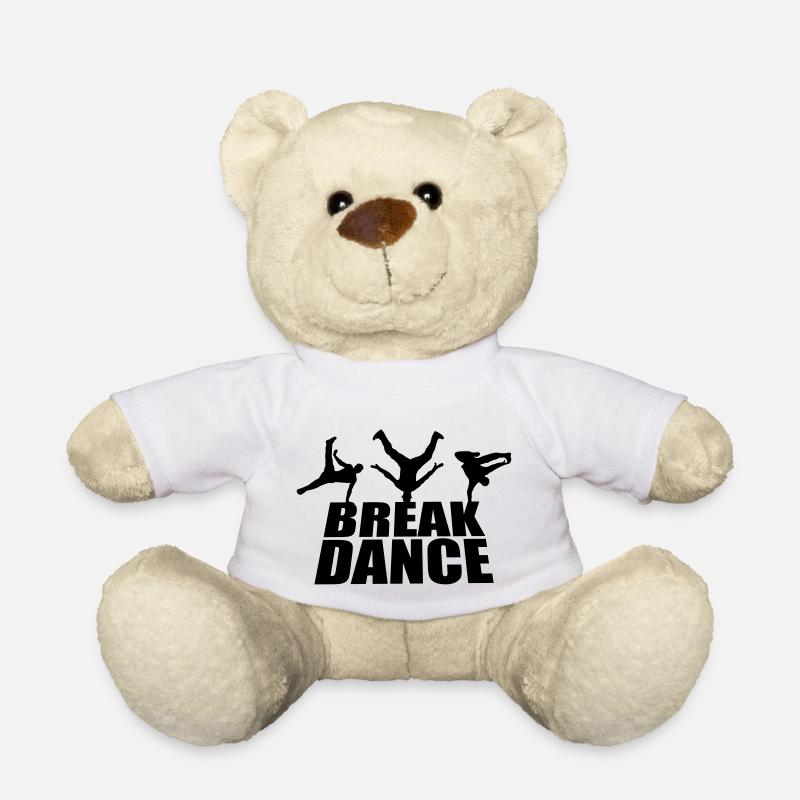 Breakdance - Nounours - blanc