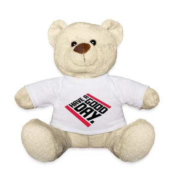 have a good day - Teddy - Weiß - Vorne