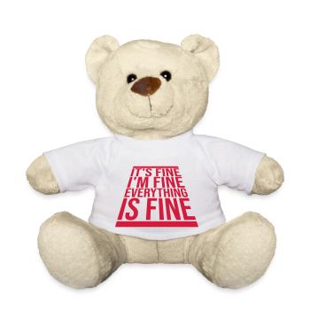 Tout va bien devis - Nounours - blanc - Devant