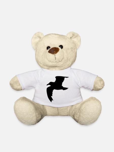 Möwe - Teddy - Weiß