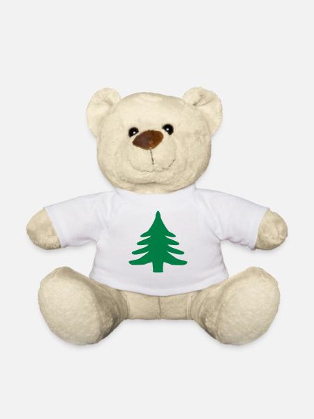 Christmas tree - Teddy Bear - white
