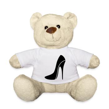 Sexy Stiletto / High Heel - two - Teddy - Weiß - Vorne