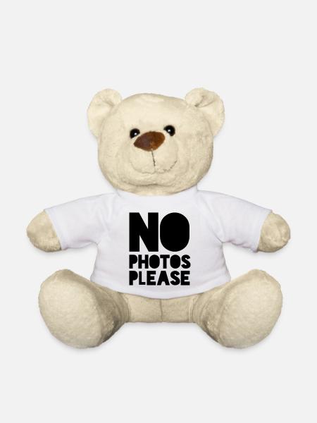 no photos please - Teddy - Weiß
