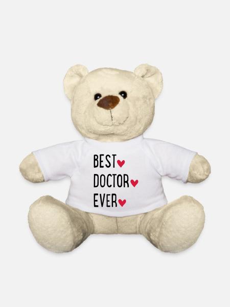 Arzt - Teddy - Weiß