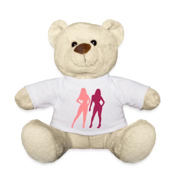 Sexy 2 Frauen - Teddy - Weiß - Vorne