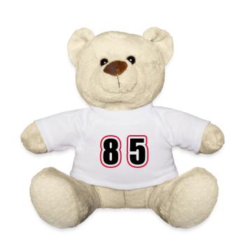 85 Zahl College - Teddy - Weiß - Vorne