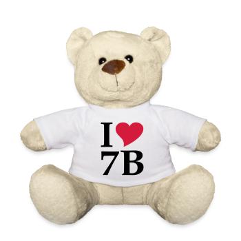 J'aime 7B / Transylvanie - Nounours - blanc - Devant